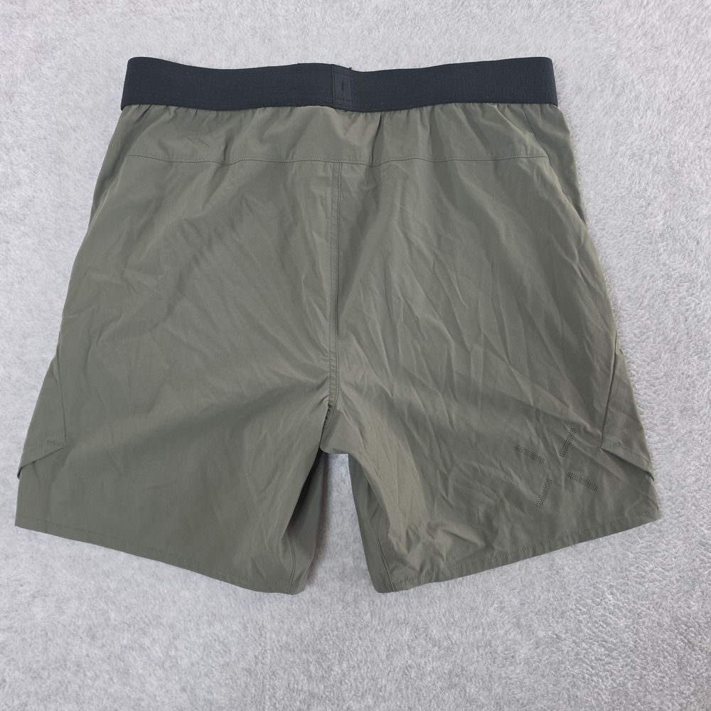 Ten Thousand Tactical Shorts Mens Medium Olive Green Athletic Ripstop Stretch
